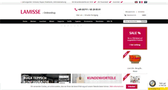 Desktop Screenshot of lamisse-onlineshop.com